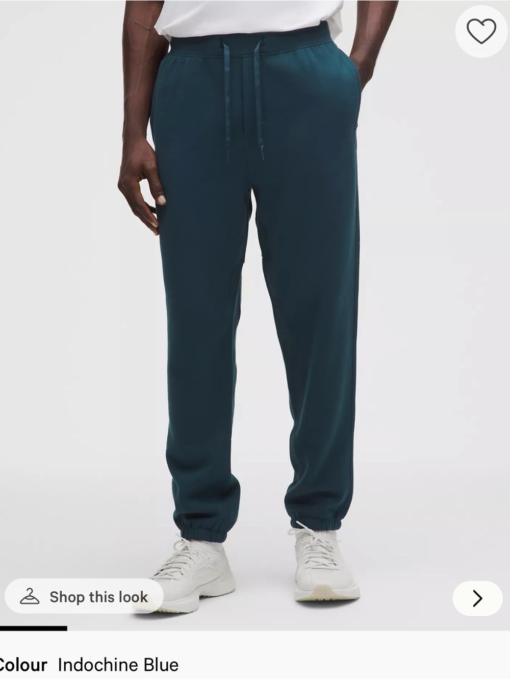 lululemon athletica Indochine Blue Men's Sweatpants